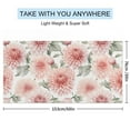 thumbnail image 2 of PDations Watercolor Peony Flower Beach Towel Large Beach Towels Oversized Microfiber Quick Dry Thin Super Absorbent Pool Beach Wrap for Women Men Adults 30×60 in, 2 of 7