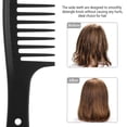 thumbnail image 2 of Juego de 3 peines de dientes anchos para desenredar el cabello, peine antiestático para cabello largo, liso y rizado, 2 of 6