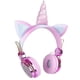 thumbnail image 1 of Auriculares inalámbricos para niños Unicornio Auriculares con diadema ajustable (oro rosa), 1 of 5