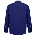 thumbnail image 5 of Mens Casual Button Down Shirt Long Sleeve Lightweight Summer Beach Shirts Loose Fit Solid Textured Shirt, 5 of 7