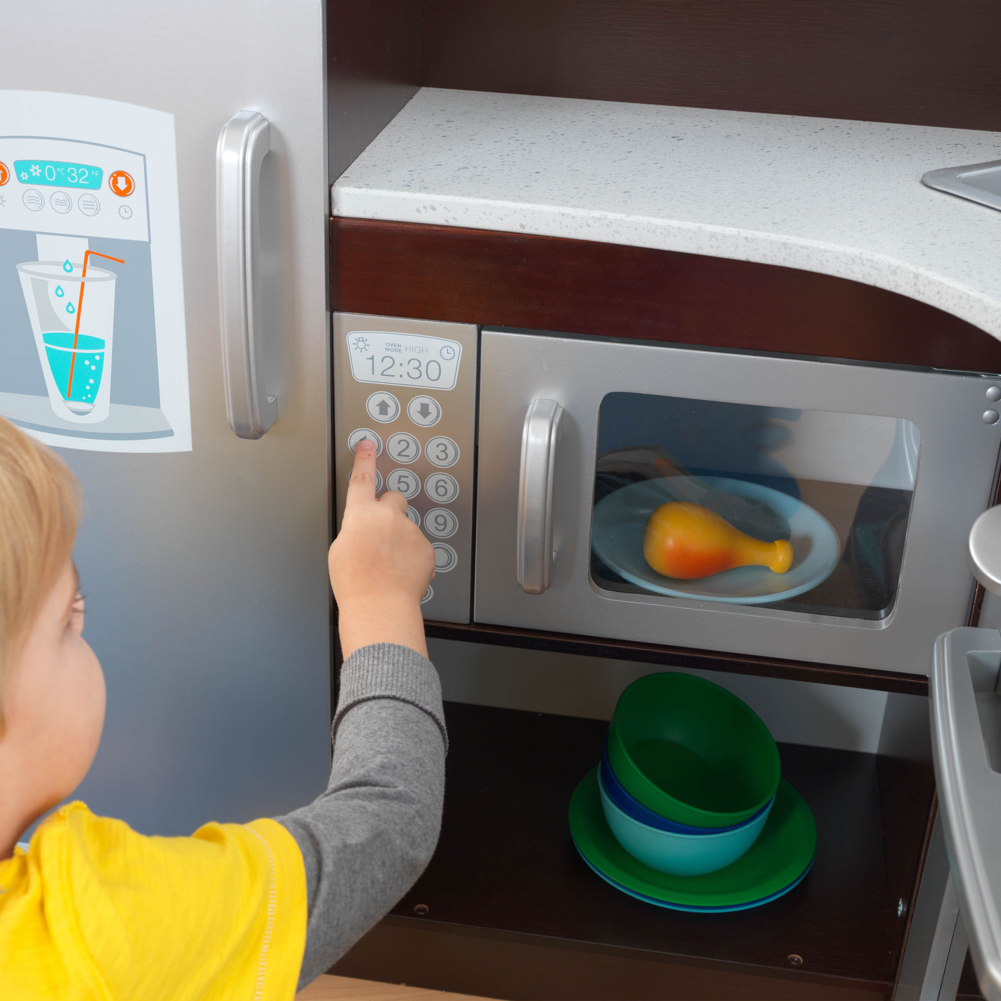 Kidkraft grand store espresso corner kitchen