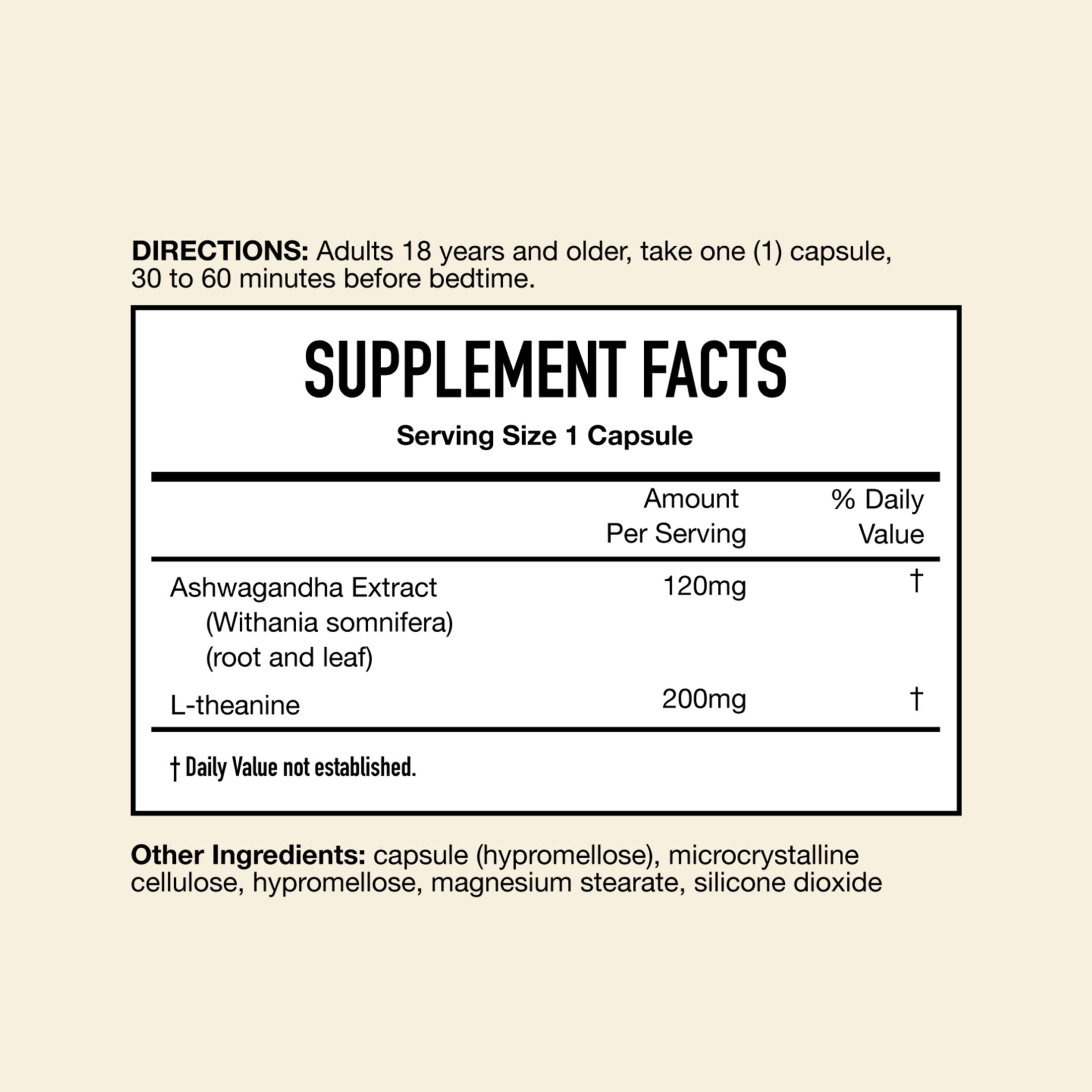 Neuriva Relax & Sleep, Nighttime Sleep Aid Supplement with L-Theanine, 30ct Capsules