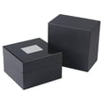 thumbnail image 1 of Black Lacquered Wooden High-End Watch Box Watch Display Box Square Box, 1 of 5