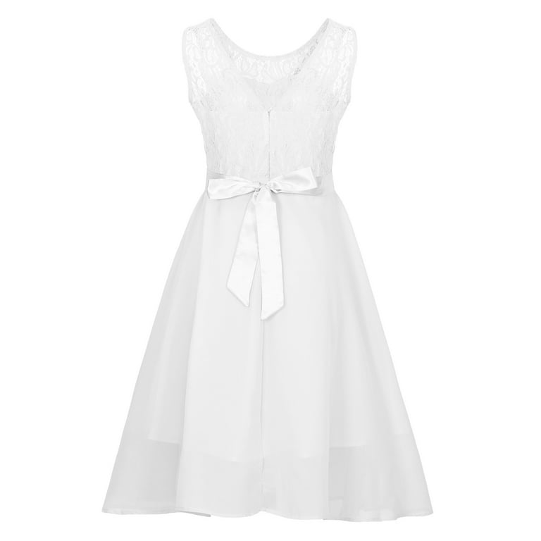 chinese dress ladies Lace N Grace Vintage White Mini Dress main image 0