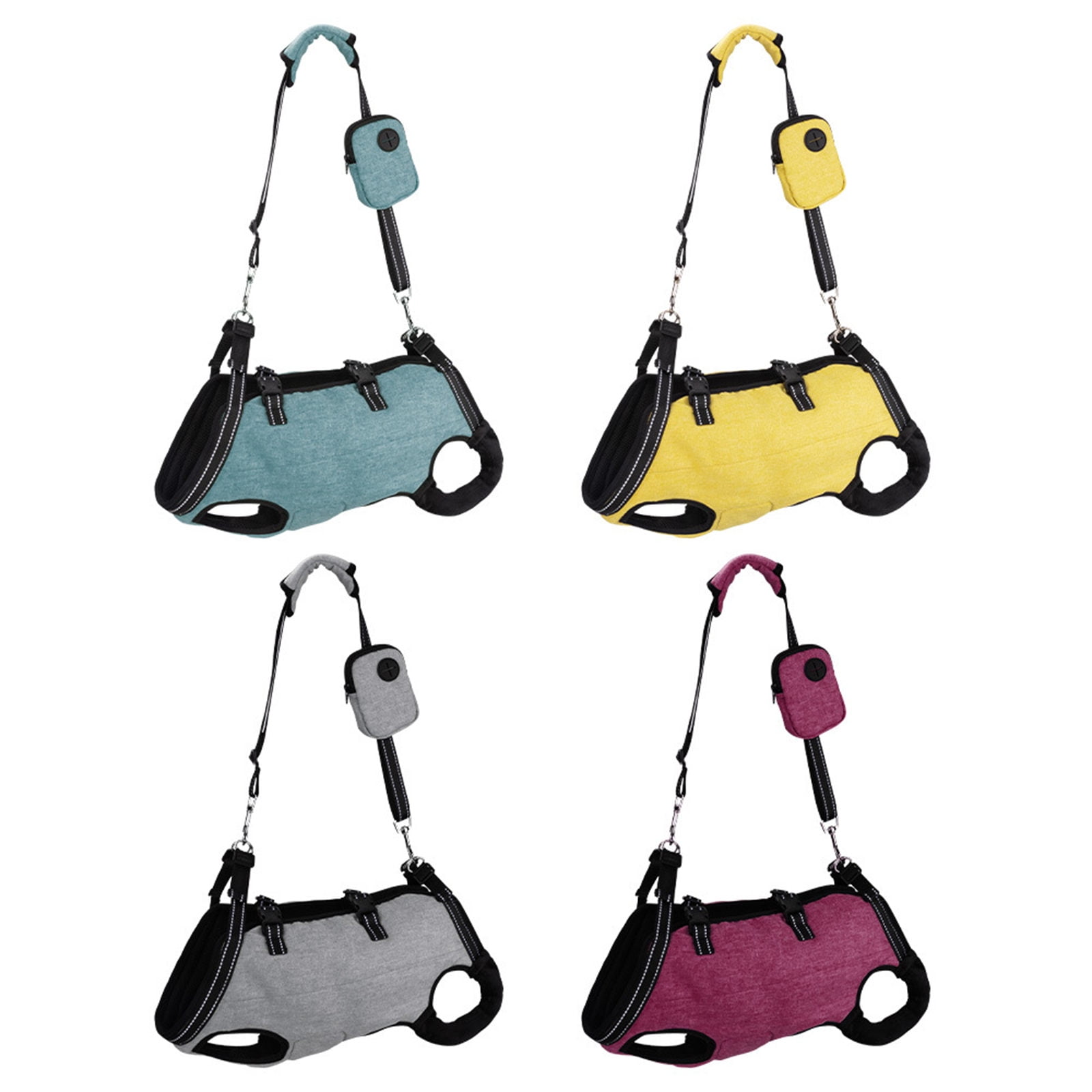 Rehabilitative Dog Slings Vests Adjustable Strap Lift Harness Shockproof Chest Support For Elderly Pet Outdoor Use