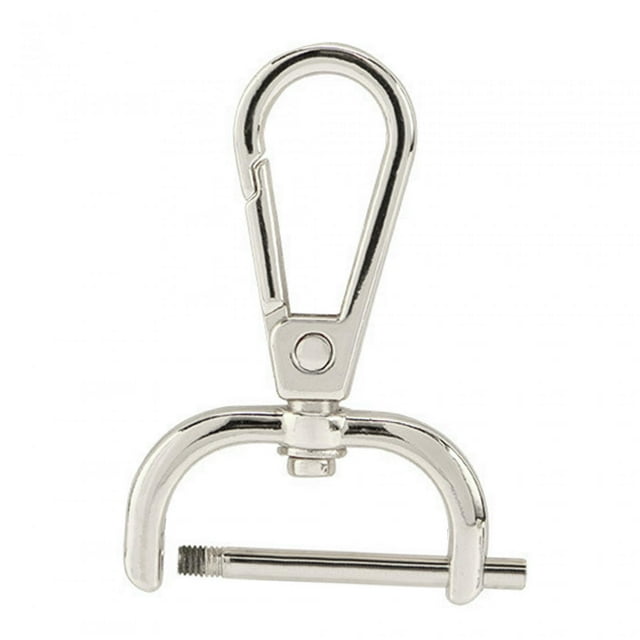 Clips Crochets Pivotants Détachables Fermoirs Mousqueton pour Bijoux DIY 25mm