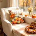 thumbnail image 2 of Halloween Sale Clearance!Fall Decorations for Home, Thanksgiving Pillow Covers Fall Pumpkin Floral Decorative Pillow Cases Throw Pillow Covers For Home Sofa Bedroom Living Room Festival, 2 of 7