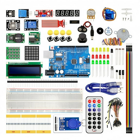 SunFounder The Most Complete Starter Project Kit Compatible with Arduino IDE Mega 2560 R3 Mega328 Nano Mega2560, Scratch Coding, Included 42 Online Tutorials