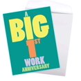 thumbnail image 5 of NobleWorks - Jumbo Work Anniversary Notecard (8.5 x 11 Inch) - Big Appreciation Card for Employees, Job Coworkers,, 5 of 5