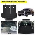 thumbnail image 4 of LJWAITO Cargo Liners for 2026 Hyundai Palisade & Backrest Mat,TPE All Weather Protection Trunk Mat Covering The Backrest Mat Accessories, 4 of 4