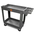 thumbnail image 1 of WEN 73009 500-Pound Capacity 40 by 17-Inch Two-Shelf Service Utility Cart, 1 of 9