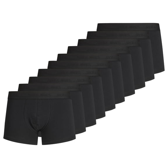 Jack&Jones Men Boxer Shorts Cotton Black Xxl
