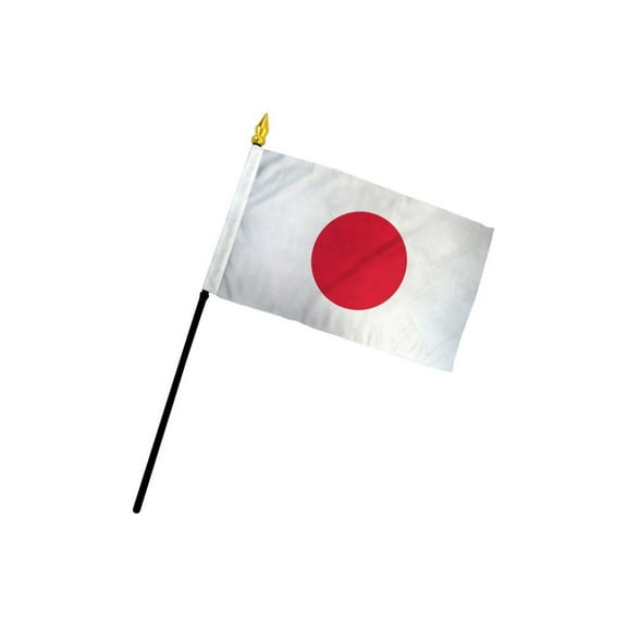 Japan 4x6in Stick Flag