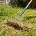 thumbnail image 1 of Colaxi Garden Hand Rake Head Courtyard Weeding Landscape Leaf Rake Head Replacement 16Teeth 42x45cm, 1 of 7