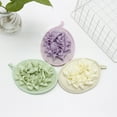 thumbnail image 2 of Smooth Skin Bath Sponge, Exfoliating Body Gloves With Gentle Cleansing, Dual-Sided Design For Shower And Spa, Easy Lathering Comfortable Elastic Back, Top Rope For Hanging Travel Friendly, 2 of 8