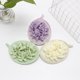 thumbnail image 2 of 6 piezas baño ducha Loofah puf esponja malla puf ducha bola exfoliante cuerpo lufa pad ducha depurador bola ducha guante Namotu ZJWJ756, 2 of 7