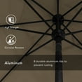 thumbnail image 3 of California Umbrella 9' Patio Umbrella in Straw, 3 of 5