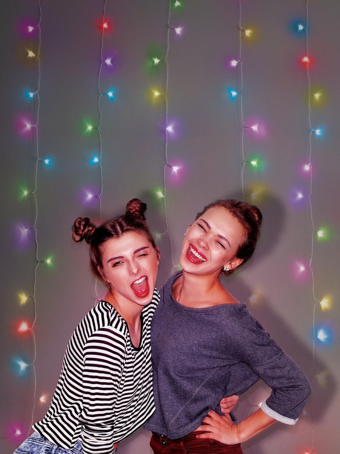 Lumières de rideau à changement de couleur Merkury