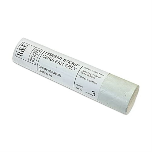 R&F Handmade Paints 223F Oil Pigment Stick 188ml Cerulean Grey