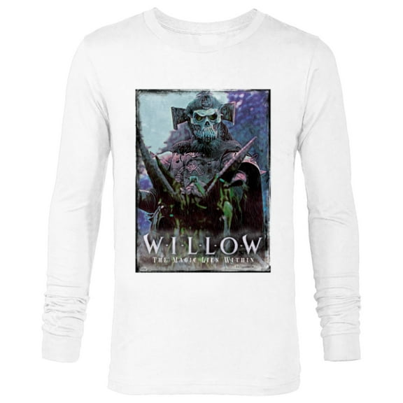 Lucasfilm Willow Movie General Kael Rides - Long Sleeve T-Shirt for Men - Customized-White