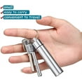 thumbnail image 5 of 7Pcs 2 Set Portable Stainless Steel Toothpicks Pocket Set, Pocket Keychain Reusable Metal Toothpicks Holder for Outdoor Picnic Camping Traveling, 5 of 5
