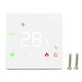 thumbnail image 2 of Smart Thermostat, 90-240V ABS Aluminum Alloy Programmable Thermostat  for Home, 2 of 7