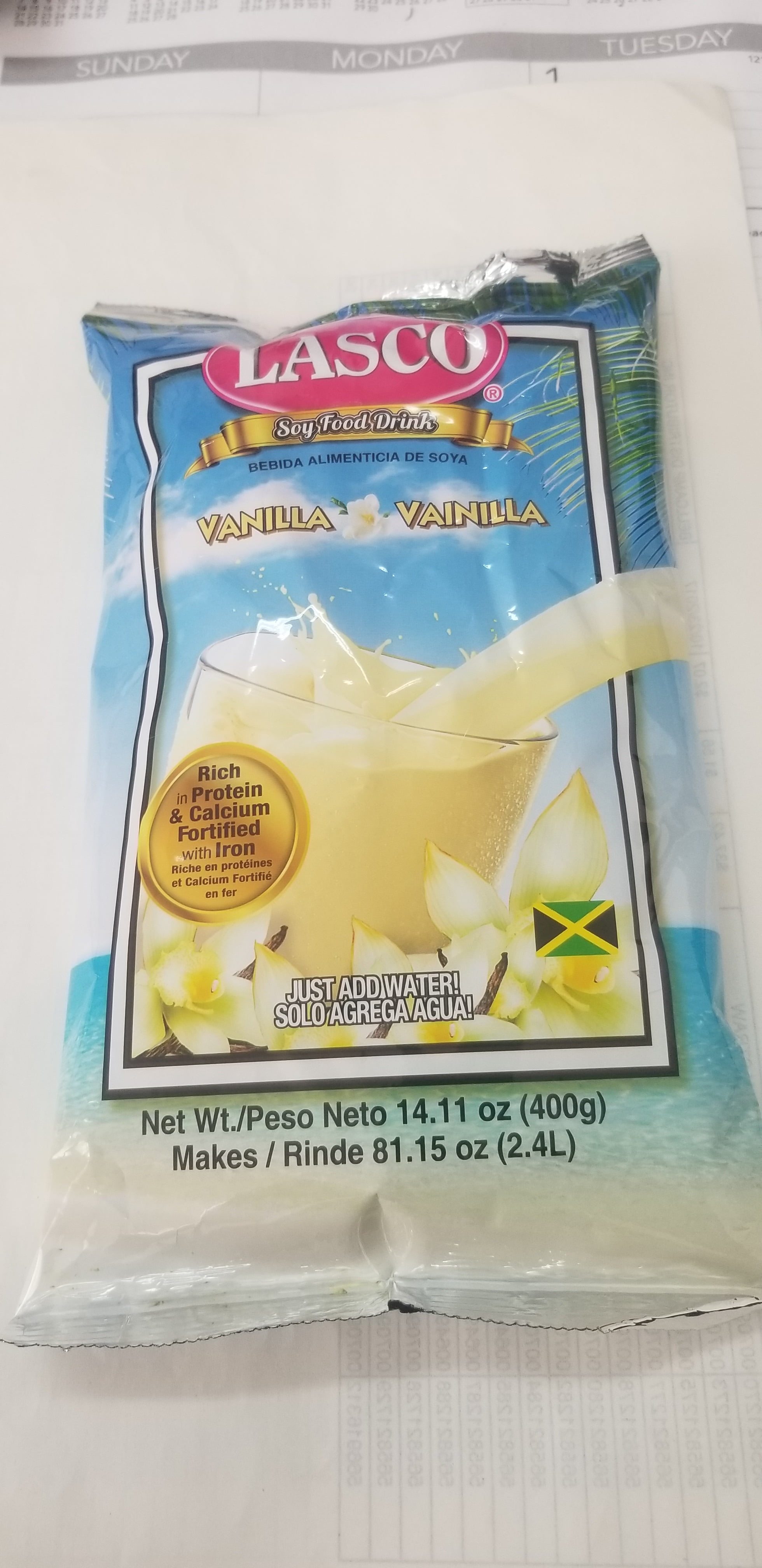 Lasco Food Drink Vanilla 14.11oz