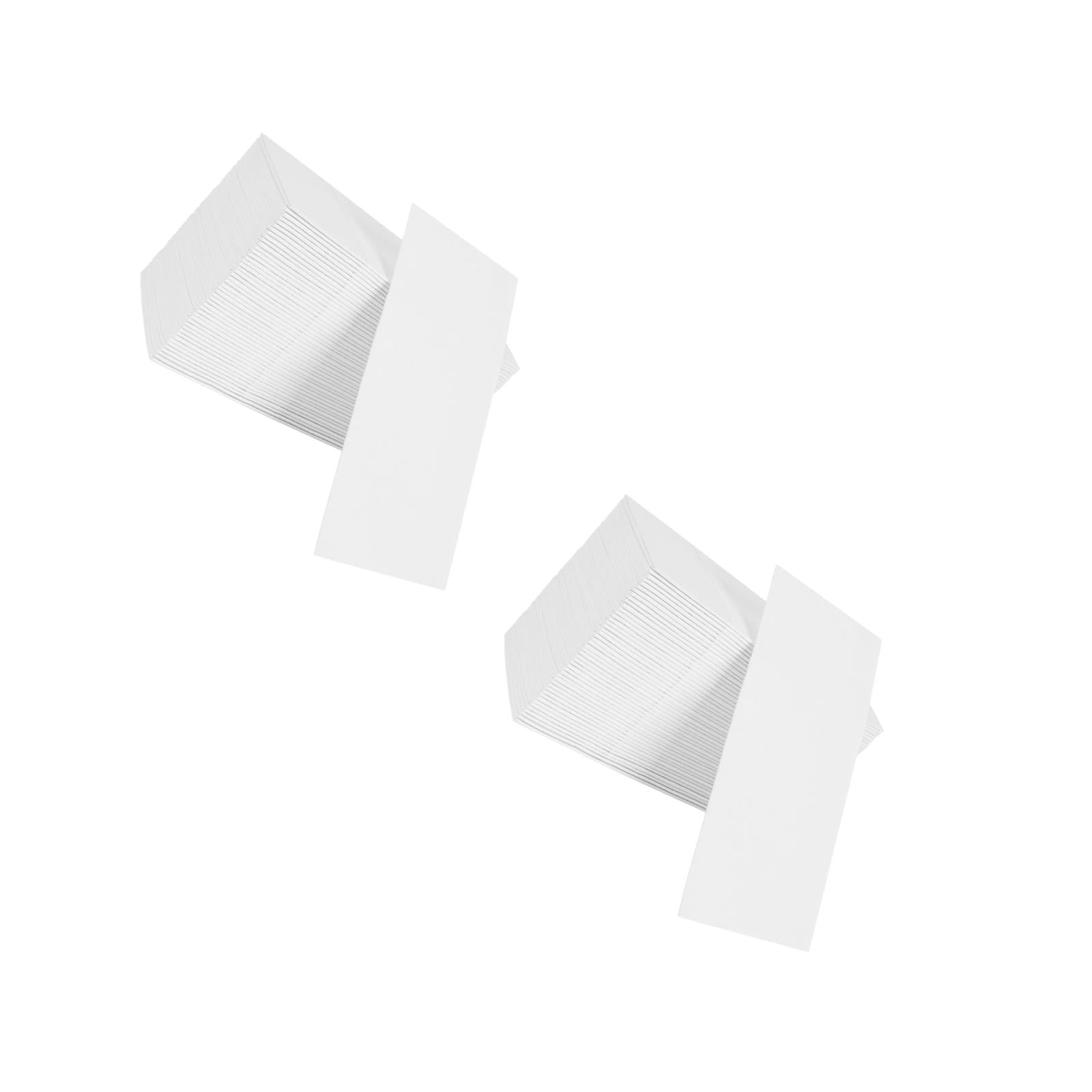 FRCOLOR Masteelf 100 pcs Disposable Napkins with Pocket for White Wedding Dinner Napkins Disposable Guest Towels for Silverware