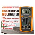 1pc LCD Display Digital Multimeter AC/DC Voltage Meter Amperemeter ...