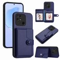 thumbnail image 1 of FOXDOCK Case for Xiaomi Redmi 10C RFID-Blocking Card Holder - Stylish Button Closure Design, 1 of 4