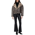 thumbnail image 3 of Walter Baker womens  Richie Shearling Jacket, l, 3 of 4