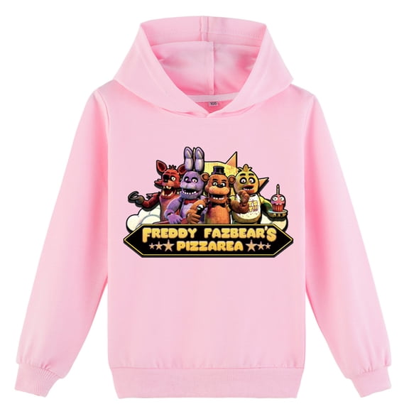 Five Nights at Freddy's Sweatshirts with Hood Casual Pullover Hoodies Graphic Long Sleeve Tops for Teen