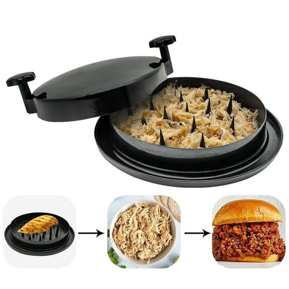 Chicken Shredder,Chicken Breast Shredder Tool Twist with Large Meat Shredder Machine - Ergonomic Handle,Dishwasher Safe,Anti-slip,Cleaning Brush,Heat Resistant,BPA Free