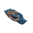 thumbnail image 4 of Satin Paisley Print Scarf Visor Hat, Breathable Polyester Sun Protection Head Wrap Cap Adjustable Outdoor Head Coverage for Women, 4 of 7