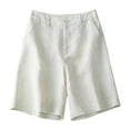 thumbnail image 3 of MKLEKYY Pantalones Cortos De Mezclilla Para Mujer, Elásticos, Transpirables, Sueltos Y De Lino, De Media Longitud, Pantalones Cortos Para Mujer Con Bolsillo, 3 of 3