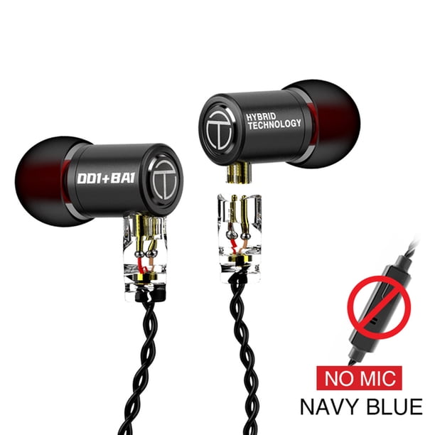 Auriculares intercambiables pulidos del teléfono del oído del alambre trenzado de cobre en la oreja Auriculares de la computadora del teléfono tholdsy EL5022-01B