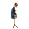 thumbnail image 5 of Wooden Tree Coat Rack Stand, 6 Hooks - 3 Adjustable Sizes Free Standing Coat Rack, Hallway / Entryway Coat Hanger Stand for Clothes, Suits, Accessories, 5 of 7