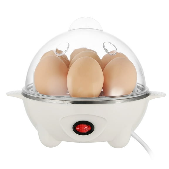 iMountek Electric Egg Cooker 7-Capacity BPA-Free Hard-Boiled Egg Maker With Auto-Off Measuring Cup for Hard Boiled Steamed Vegetables Seafood Dumplings