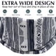 thumbnail image 3 of Banda para la cabeza ancha Bandana elástica Banda para la cabeza con lazo Banda elástica para yoga Bandana para correr, 3 of 7