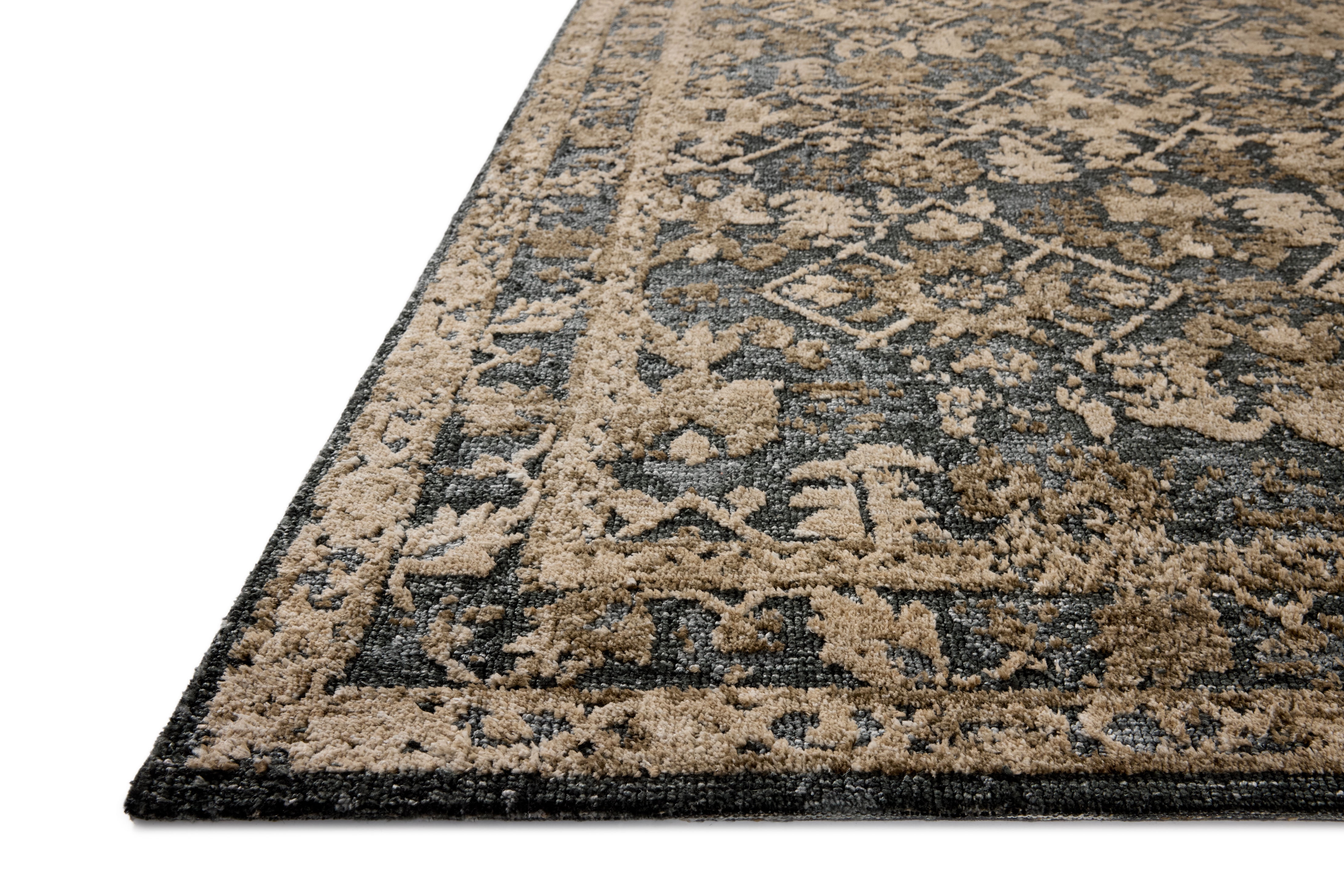 Loloi Percival Denim /Granite Area 18" x 18" Sample Area Rug
