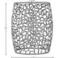 thumbnail image 3 of Meridian Furniture Priya Solid Chrome Aluminum End Table, 3 of 7