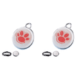 thumbnail image 1 of 2X Dog Tracker Pet Tracker-Dog Tracking Collar Waterproof IP65 Works with Any Collar (Android & IOS Universal) Universal, 1 of 5