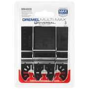Dremel MM480B-4 Universal Quick Fit 1 1/4" Wood Flush Cutting Oscillating Multi-Tool Blade 3 Pack