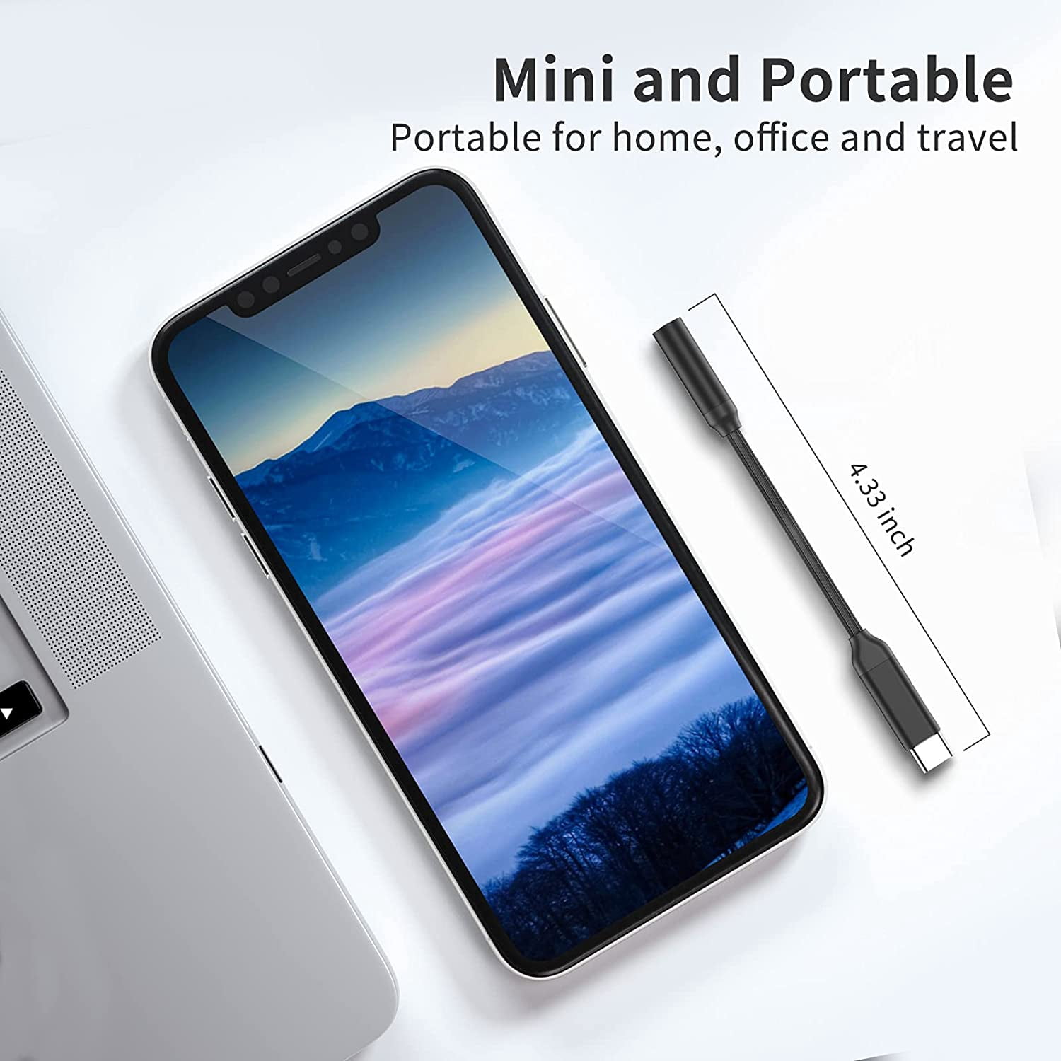 USB C to 3.5mm Headphone Jack Adapter 