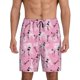 thumbnail image 1 of Balery Cartoon Poodle Dog Pantalones cortos de pijama de punto de algodón para hombre con cinturilla y bolsillos-Medium, 1 of 6