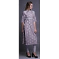 thumbnail image 3 of Bimba Kurta Imprimée Tunique Droite pour Femmes Tenue d'Été Kurti pour Dames, 3 of 5