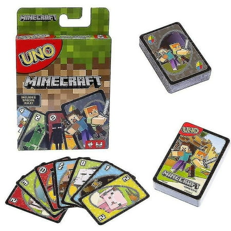 Minecraft Uno Card Game Family Fun | Walmart Canada