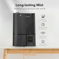 thumbnail image 5 of TaoTronics Humidifiers, 4L Cool Mist Ultrasonic Humidifier for Bedroom Home Office, 5 of 5
