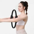 thumbnail image 5 of 15" TPE Pilates Ring - Dual-Texture Grip Yoga Equipment for Thigh Toning & Full-Body Workouts (1.1lb), 5 of 5