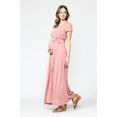 thumbnail image 2 of Surplice Maternity Nursing Maxi Dress, 2 of 3
